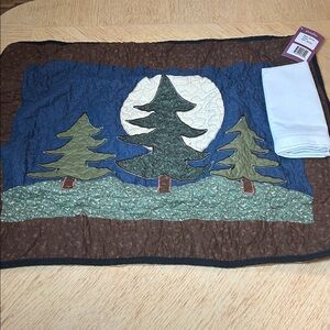 Donna Sharp “Bear Dance” Standard Sham (2) NWT